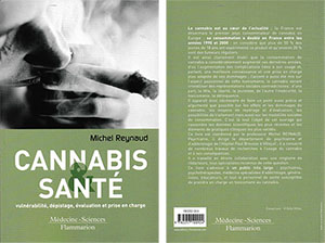 Couverture du livre « Cannabis et santé » de Michel Raynaud, éd. Flammarion