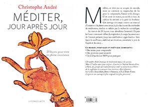 Couverture du livre « Méditer jour après jour » de Christophe André, éd. L’Iconoclaste