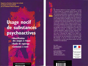 Couverture du livre « Usage nocif de substances psychoactives » de Mihcel Reynaud, éd. La documentation Française